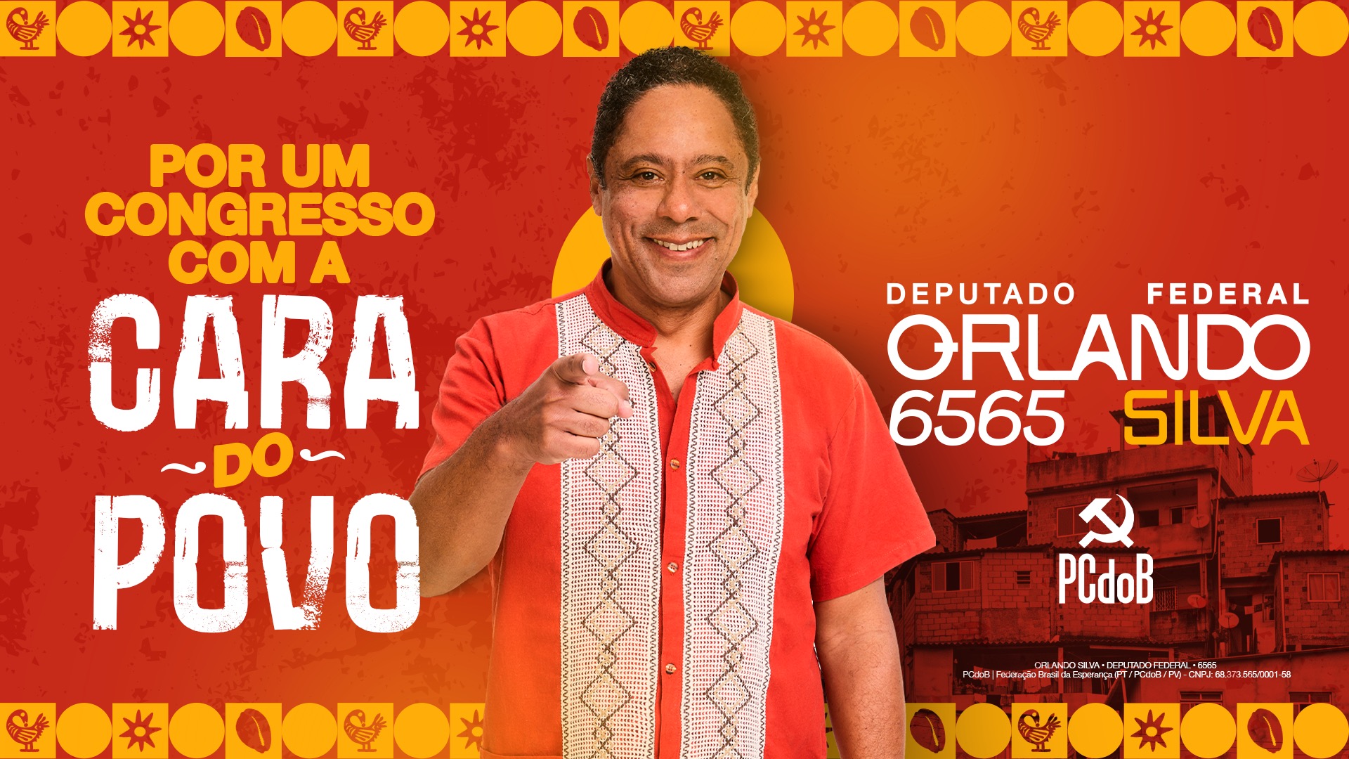 Orlando Silva — Por um Congresso com a cara do povo. Deputado Federal, PCdoB